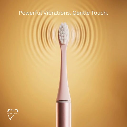 Pure Oral Electric Tooth Brush + 3 Brush Heads