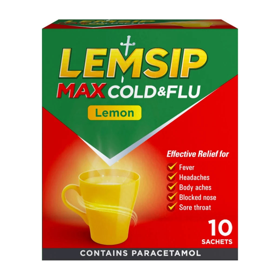 Lemsip Max Cold and Flu Sachets Lemon 5's | £4.49 each