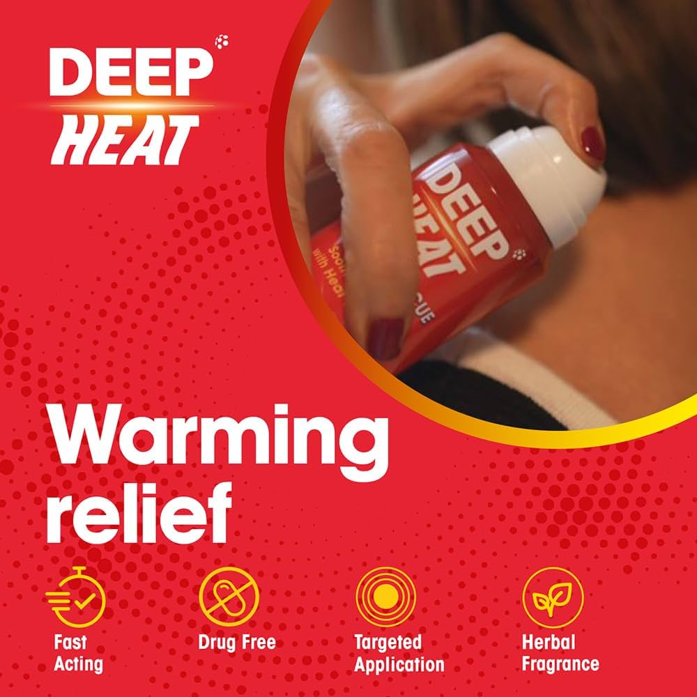 Deep Heat Spray 72.5ml | £3.79 each