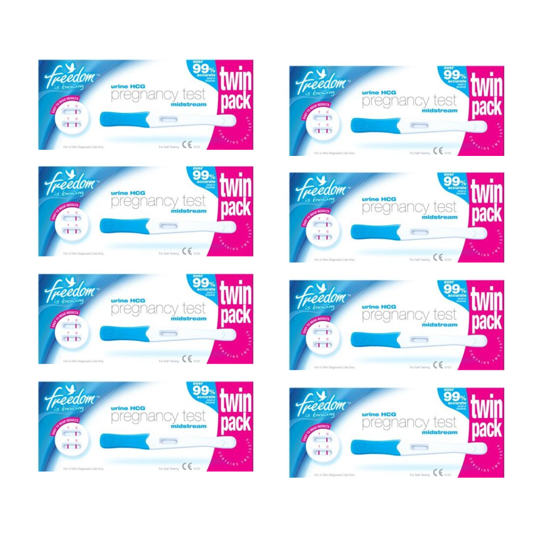 FREEDOM PREGNANCY TEST MIDSTREAM (TWIN PACK)