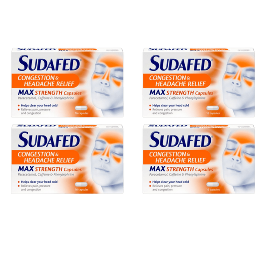 Sudafed Congestion & Headache | £2.65 each