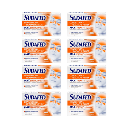 Sudafed Congestion & Headache | £2.65 each