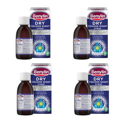 BENYLIN DRY COUGH NIGHT SYRUP 150ML | £5.65 each