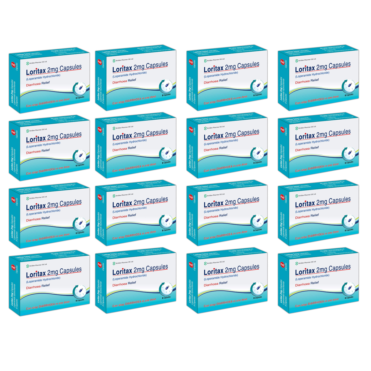 Loritax (Imodium equivalent) | £0.70 each