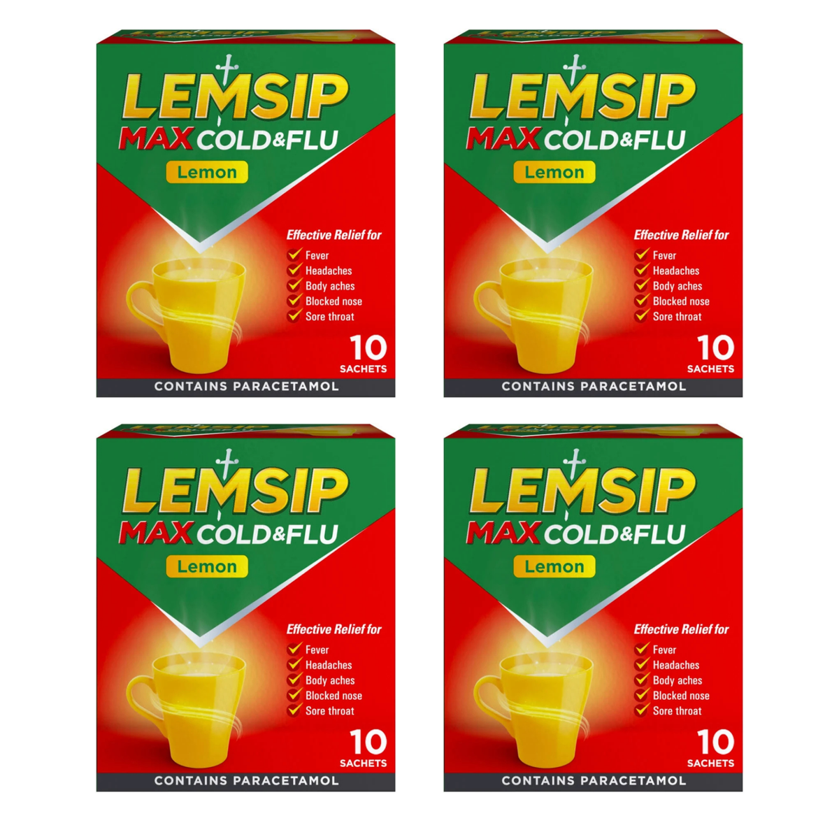 Lemsip Max Cold and Flu Sachets Lemon 5's | £3.20 each
