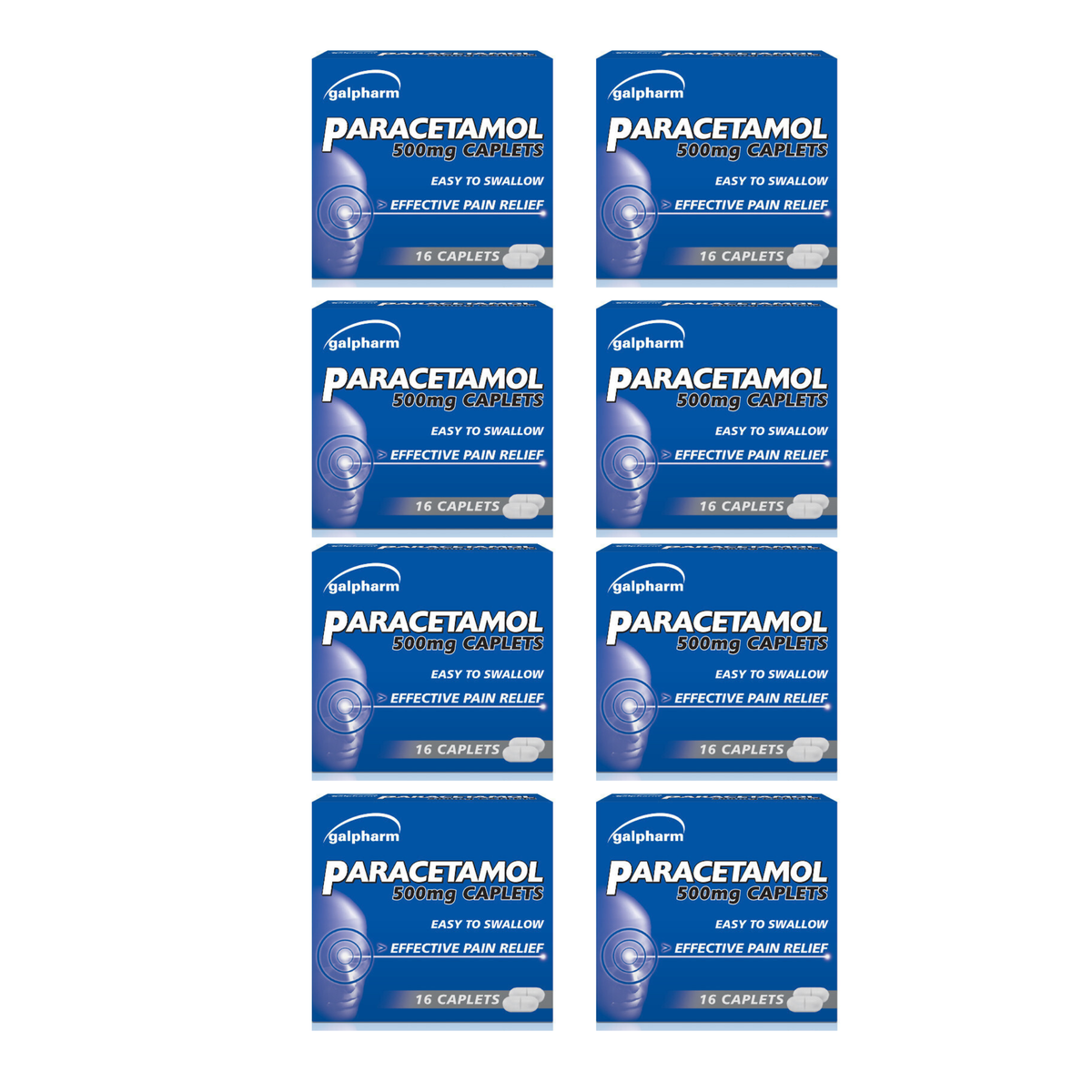 Paracetamol Caplets | £0.39 each